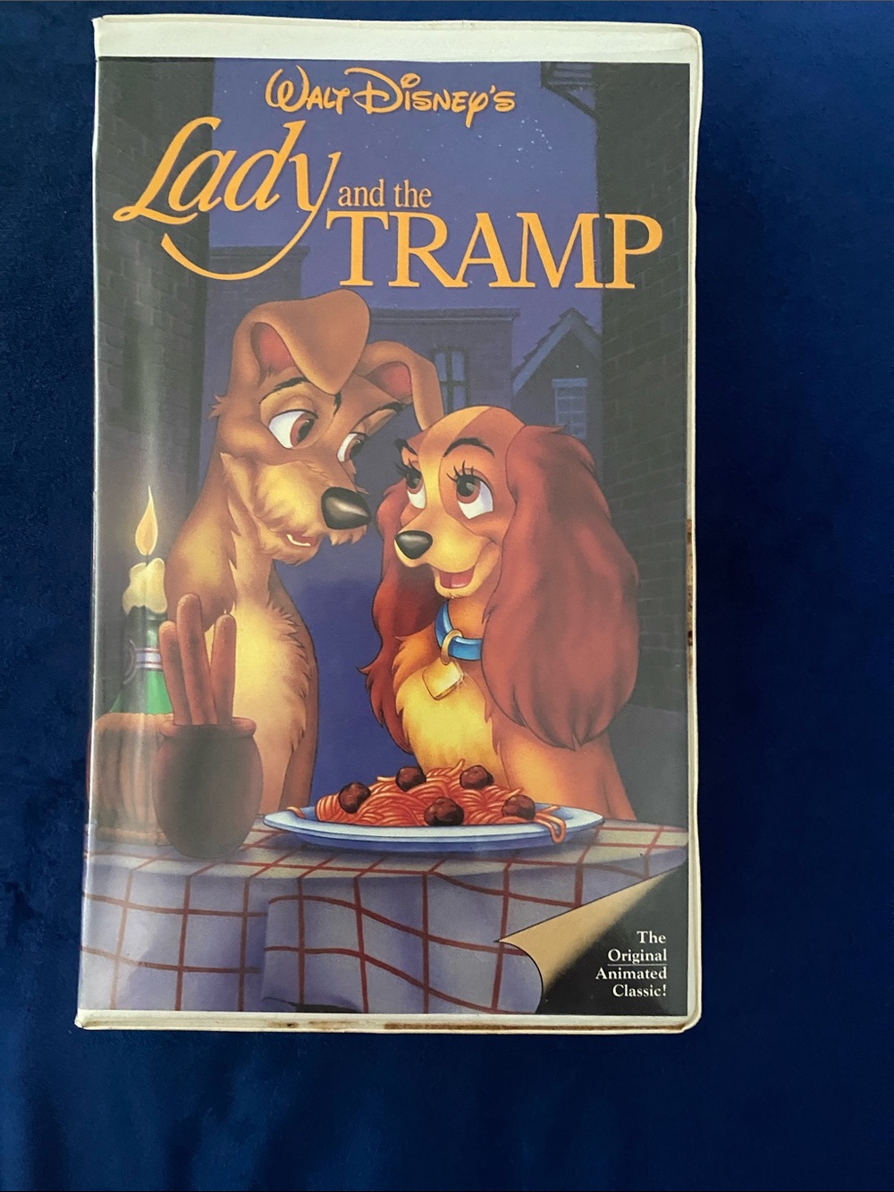 Walt Disney's Lady and the Tramp VHS  - black diamond / Classic